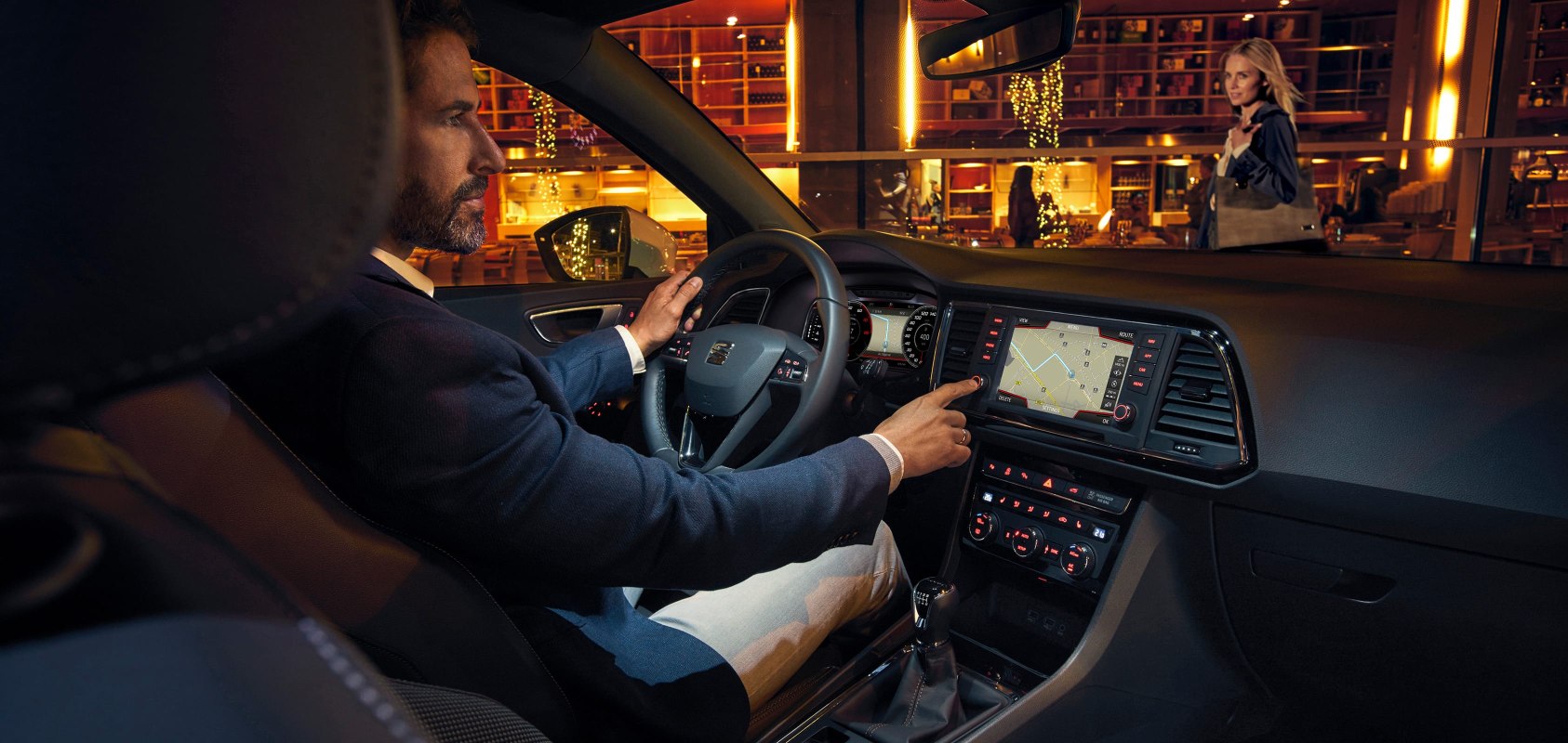 SEAT Ateca advanced console technology features