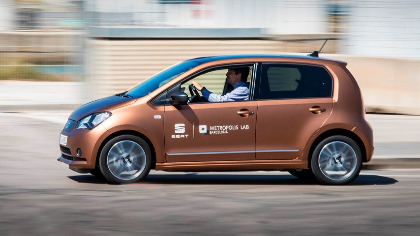 SEAT´s eMiis now on the roads in Barcelona