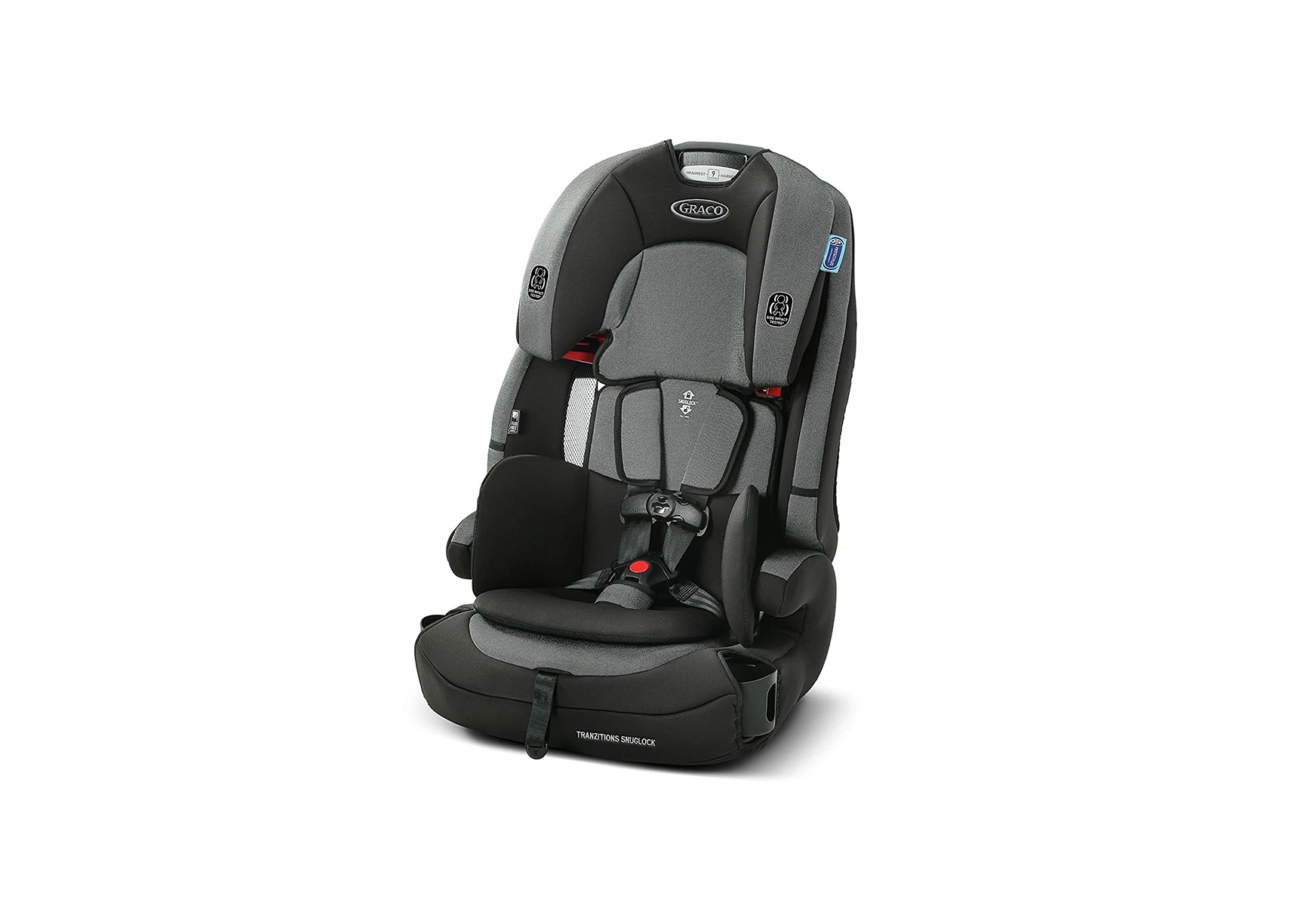 Harness booster car seat for a toddler 