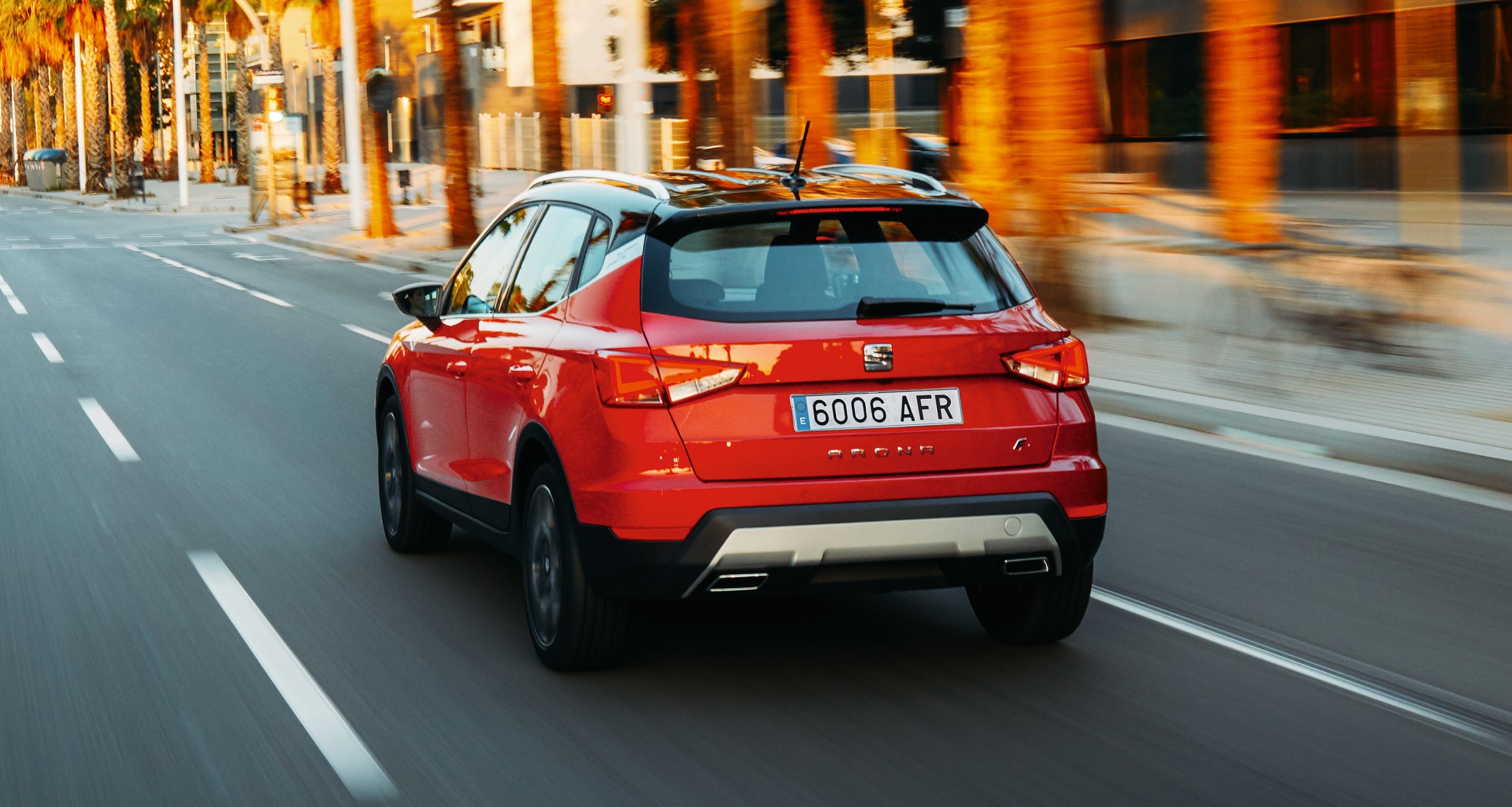 SEAT Arona back rear safety design