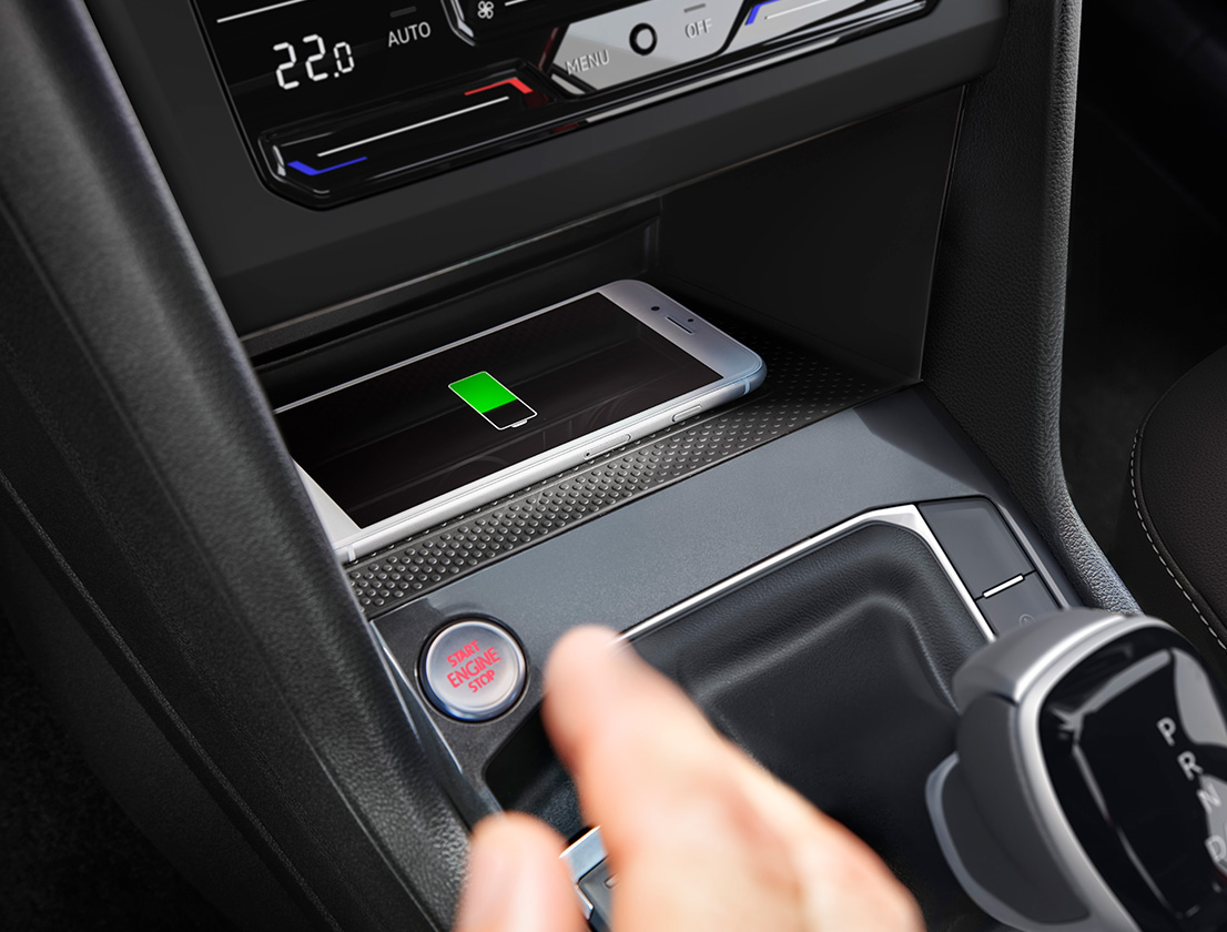 Le système audio Beats AuLa Connectivity Box avec chargeur sans fil de la nouvelle SEAT Tarraco 2024 XPERIENCE