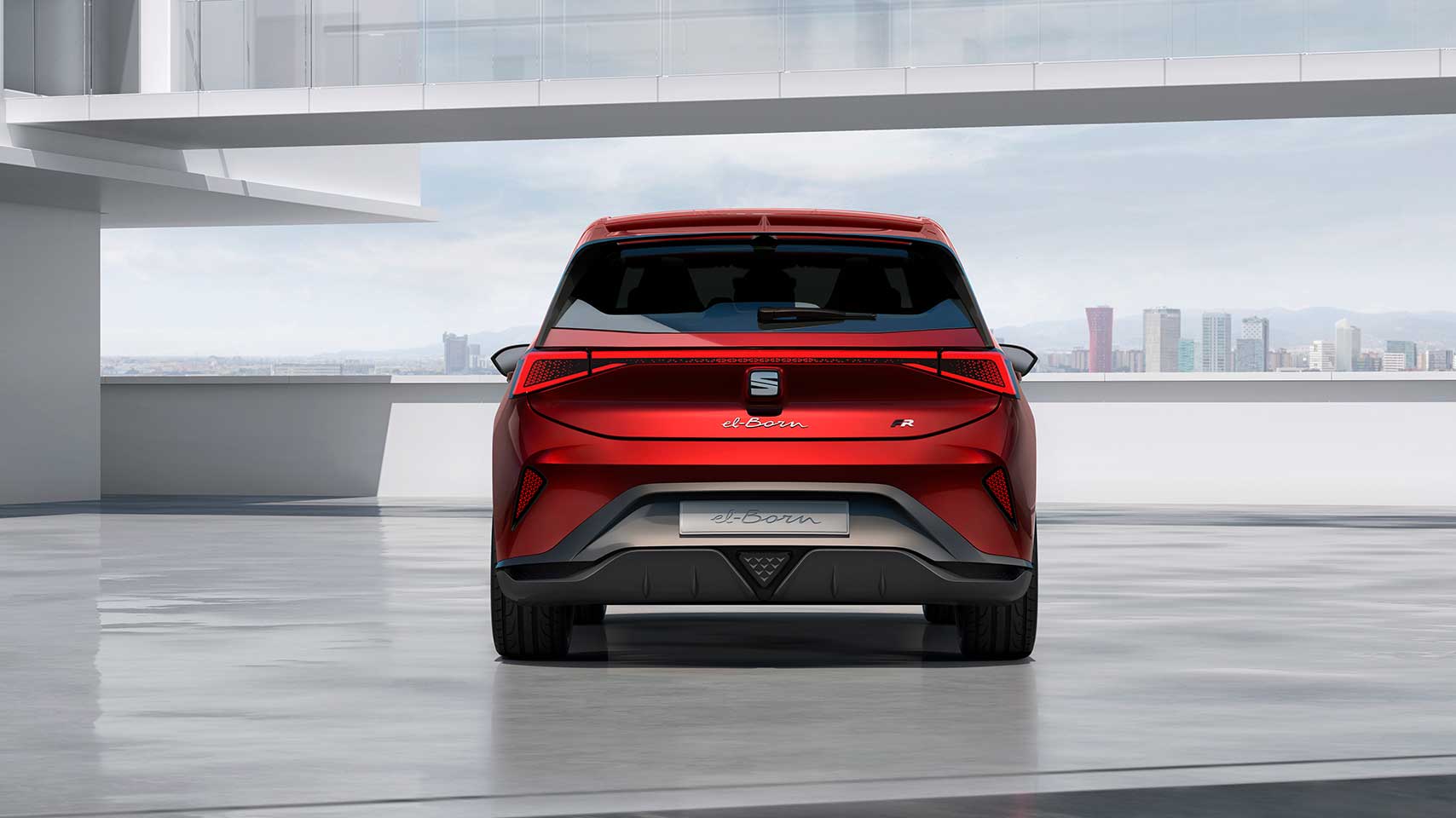 SEAT el Born, rear angle