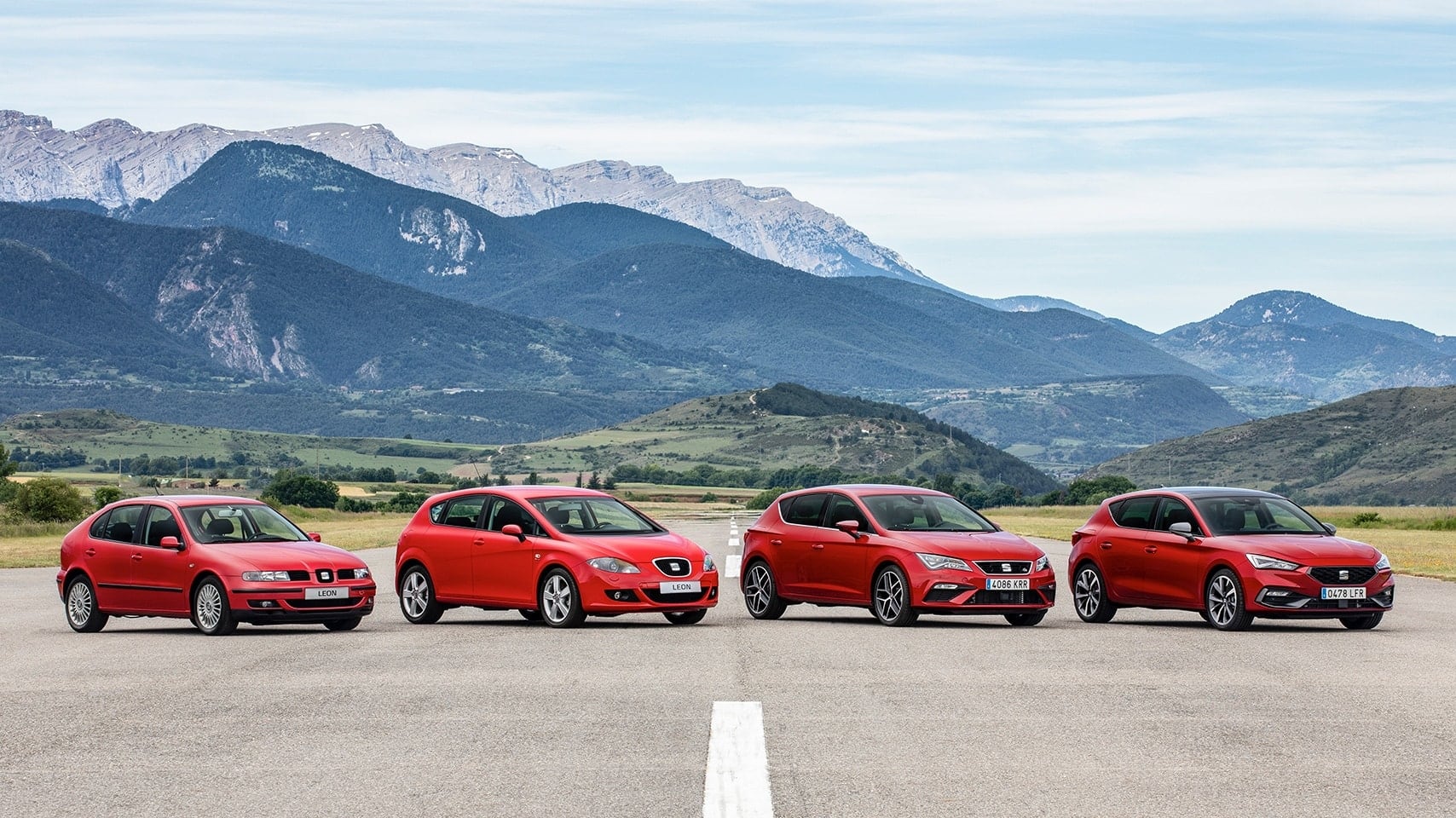 Four generations roaring at the same time.