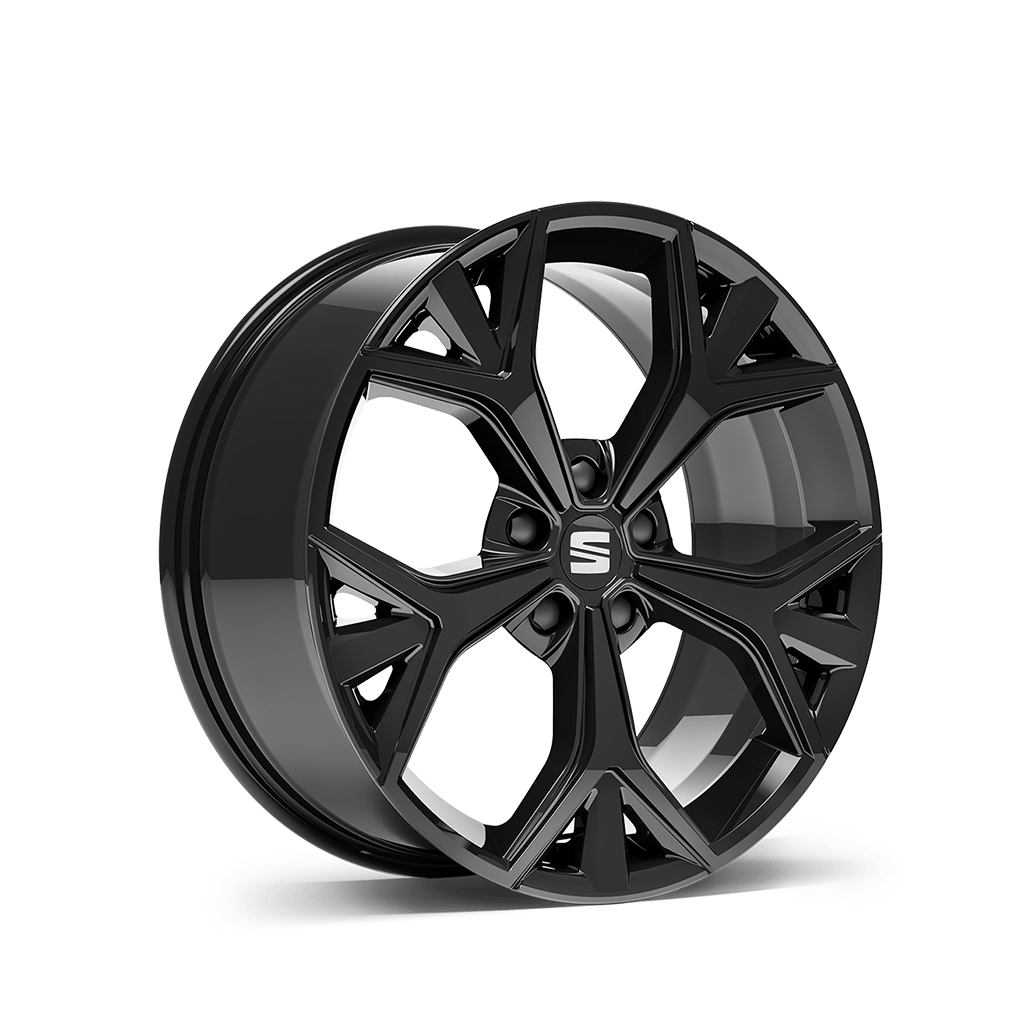 New SEAT ateca 19 inch 36 10 alloy wheel glossy black